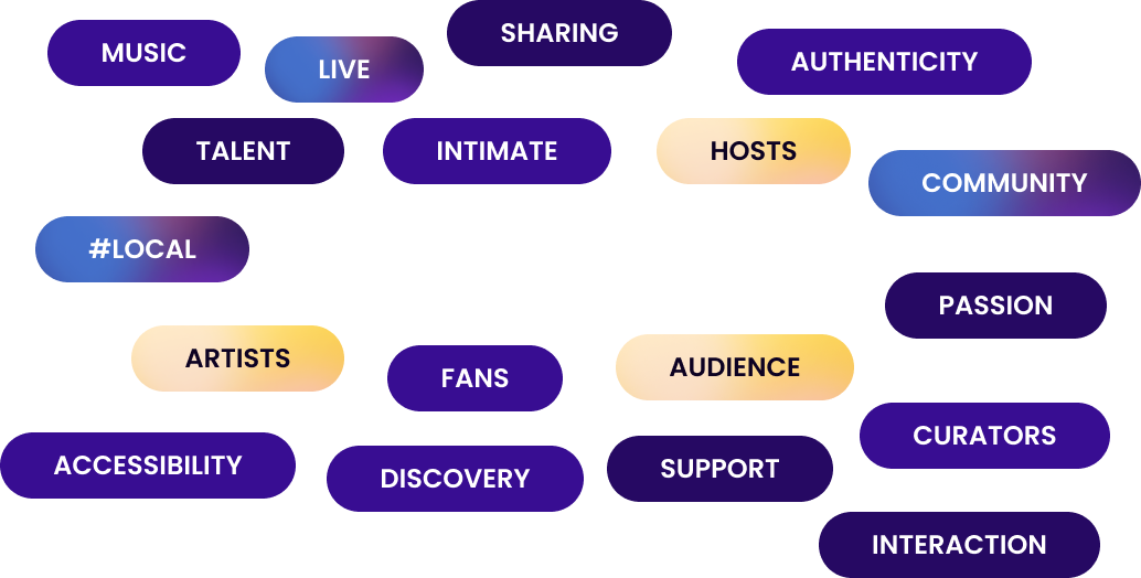 BLive Music: About Us with Hosts, artists and audience